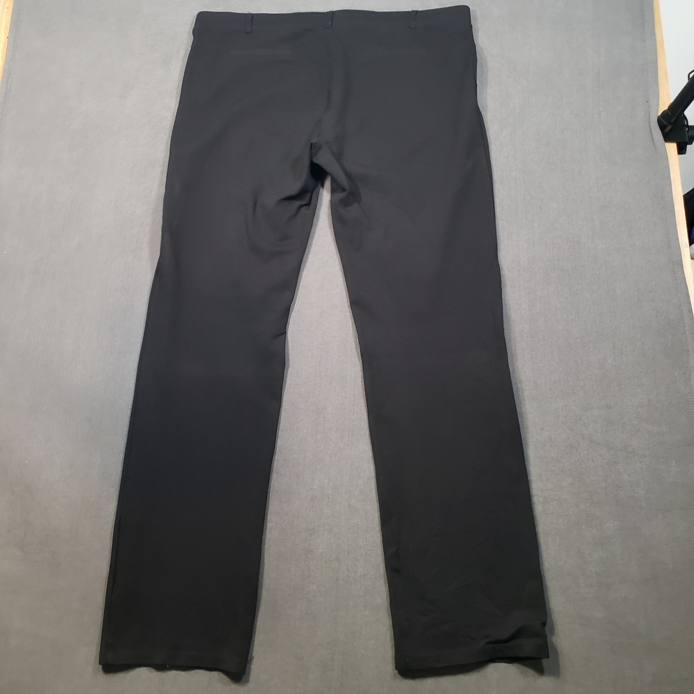 Betabrand Dress Pant‎ Yoga Pants Womens 2XL Long Black Straight Leg Stretch - Picture 2 of 9